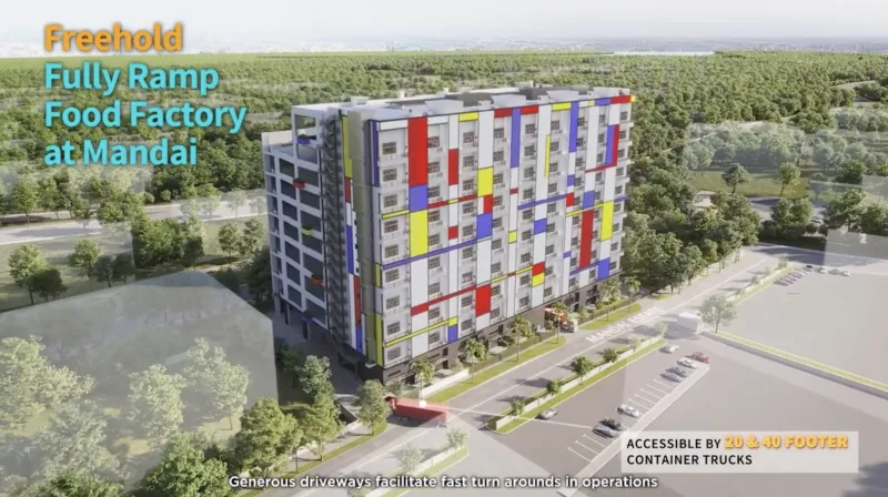 CT FoodNEX @ Mandai Brand New  Freehold Food Factory For Sale 