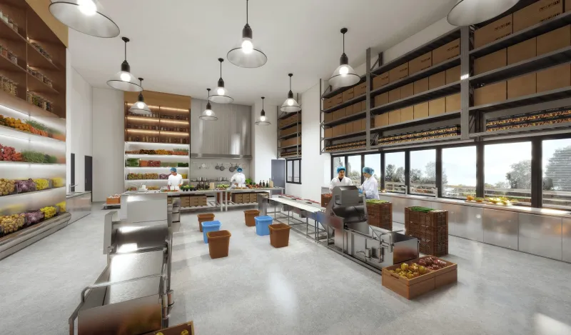 Food Vision @ Mandai Brand New Freehold B2 Food Factory 